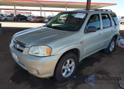 2005 Mazda Tribute S from USA, damaged, VIN 4F2YZ04155KM04497